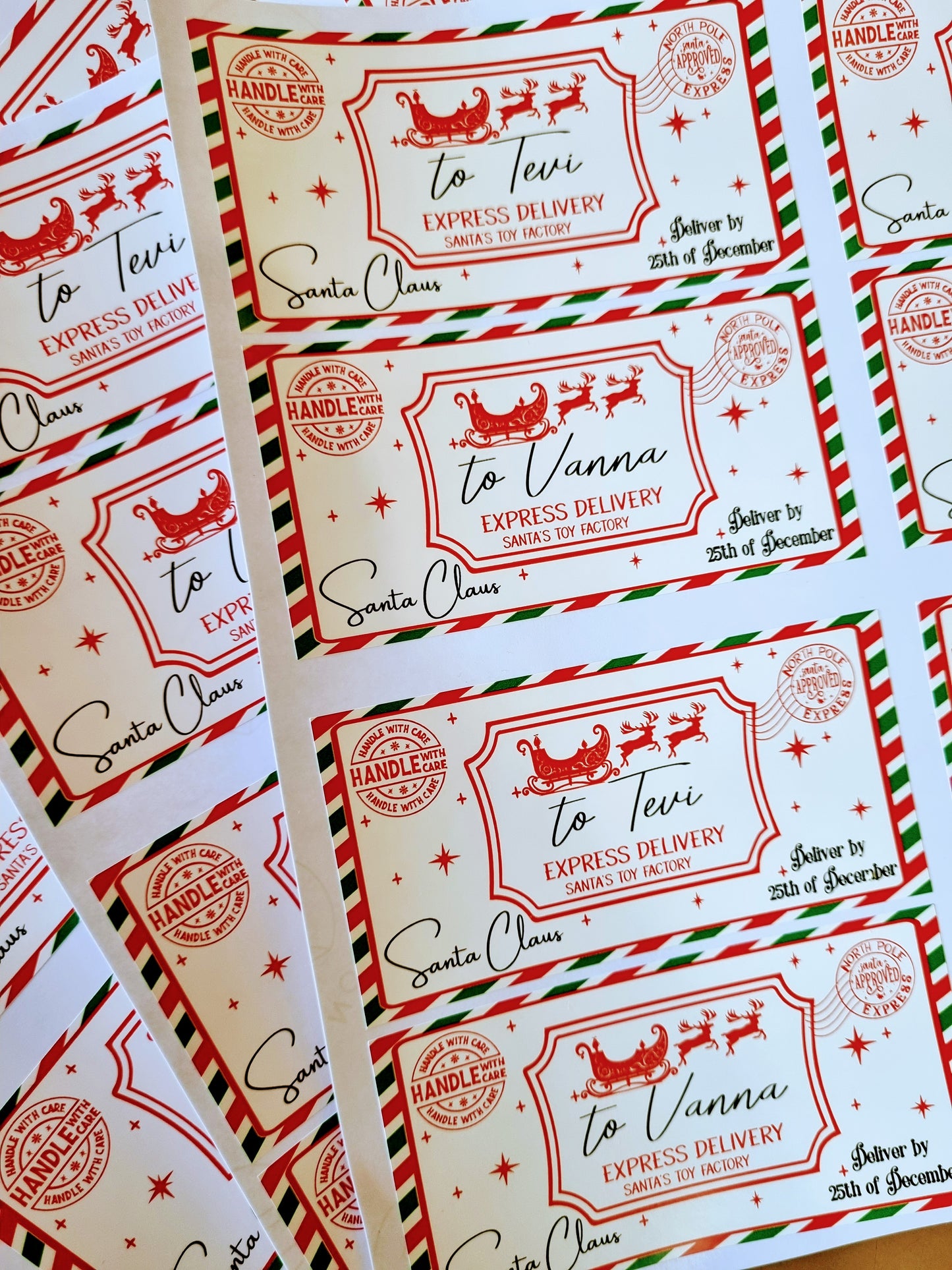 Christmas Labels - Version 2